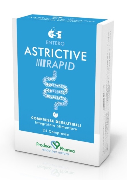 GSE ENTERO ASTRICTIVE RAPID 24 COMPRESSE DEGLUTIBILI - Angeli Pharm