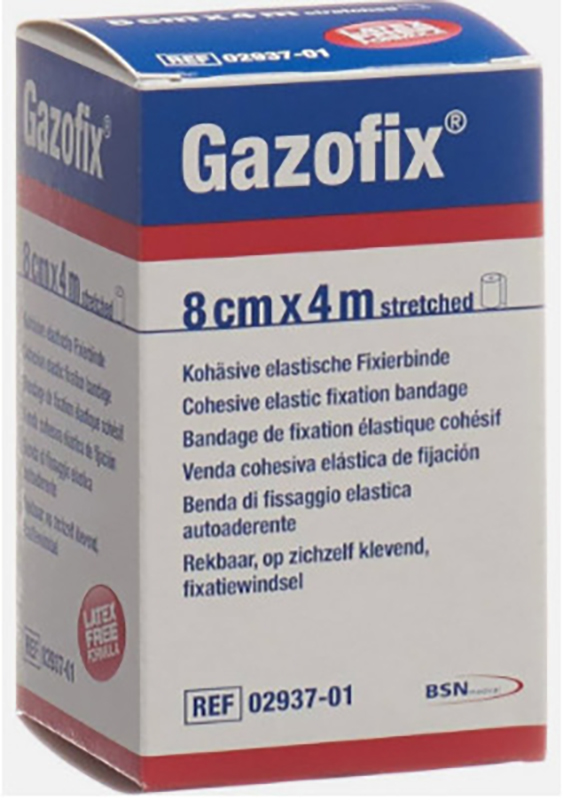 BENDA ELASTICA AUTOADESIVA GAZOFIX 8X400 CM - Angeli Pharm