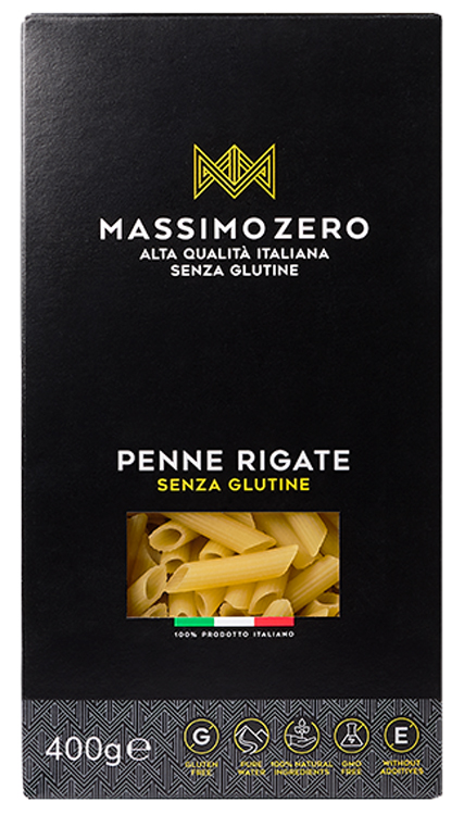 MASSIMO ZERO PENNE RIGATE 400 G - Angeli Pharm