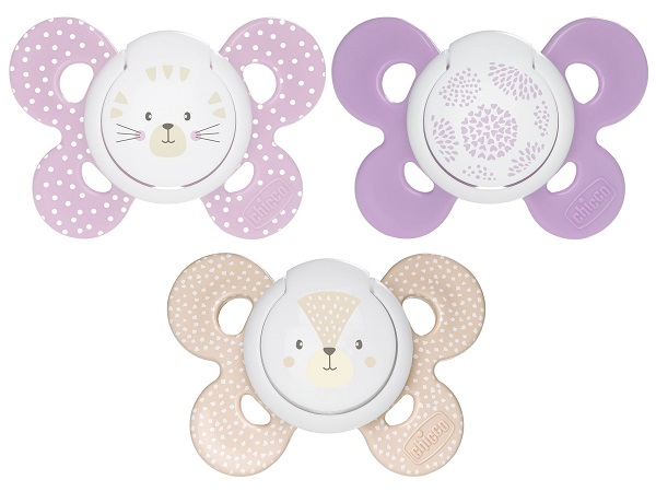 CHICCO SUCCHIETTO COMFORT GIRL IN SILICONE 6-16 MESI 2 PEZZI - Angeli Pharm