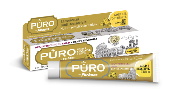 FORHANS GOLD4WHITE DENTIFRICIO 75 ML - Angeli Pharm