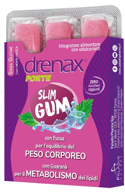 DRENAX SLIM DIMAGRANTE 9 GUM - Angeli Pharm