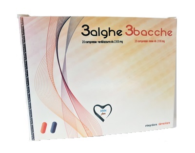 3 ALGHE 3 BACCHE 40 COMPRESSE - Angeli Pharm