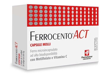 FERROCENTO ACT 30 CAPSULE MOLLI - Angeli Pharm