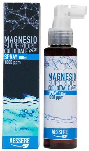MAGNESIO SUPERIORE COLLOIDALE PLUS SPRAY 1000 PPM 100 ML - Angeli Pharm