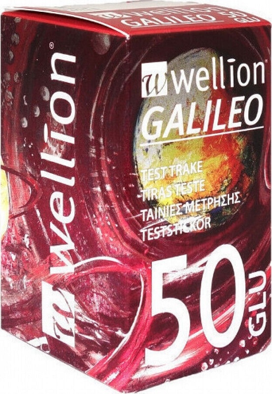 WELLION GALILEO STRIPS 25 GLICEMIA - Angeli Pharm
