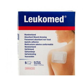 LEUKOMED MEDICAZIONE POST-OPERATORIA IN TESSUTO NON TESSUTO 8 X 10 CM - Angeli Pharm