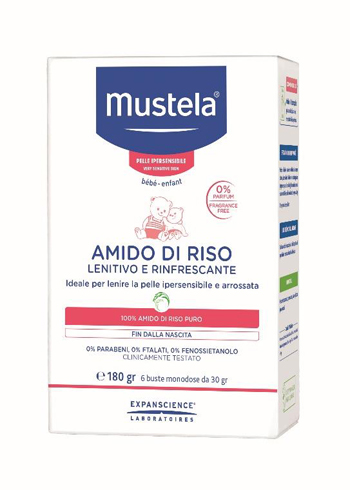 MUSTELA AMIDO DI RISO 180 G - Angeli Pharm