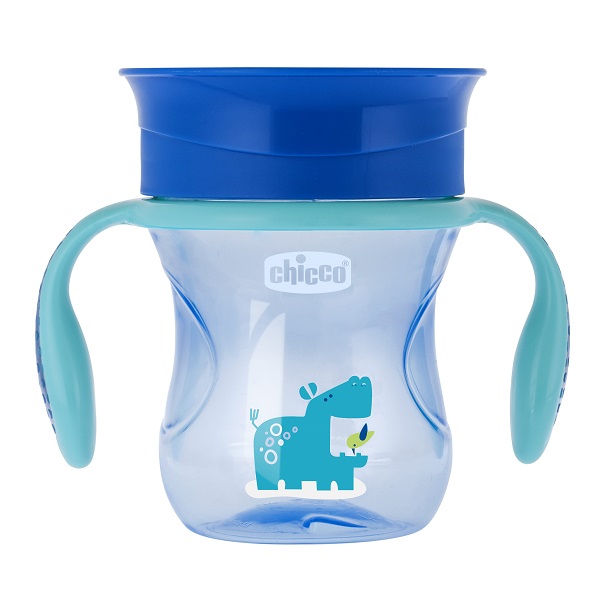 CHICCO TAZZA PERFECT 360 AZZURRA 12 MESI - Angeli Pharm