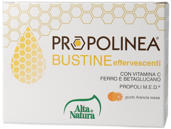 PROPOLINEA EFFERVESCENTE 10 BUSTINE - Angeli Pharm