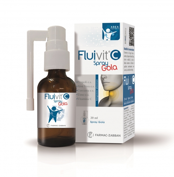 FLUIVIT C SPRAY GOLA 20 ML - Angeli Pharm
