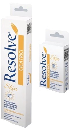 RESOLVE CICATRICI SKIN SPF 50+ 1 PROTEZIONE DA 25X4 CM - Angeli Pharm