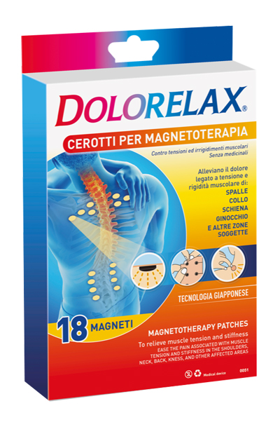 DOLORELAX CEROTTO MAGNETOTERAPIA 18 PEZZI - Angeli Pharm