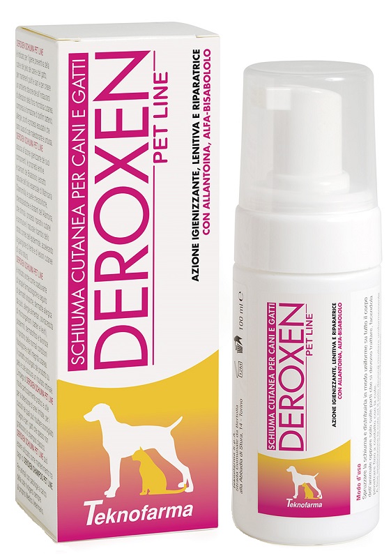DEROXEN PET LINE SCHIUMA 100 ML - Angeli Pharm