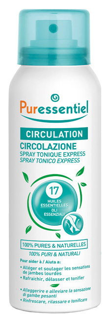 PURESSENTIEL SPRAY TONICO EXPRESS CIRCOLAZIONE 100 ML - Angeli Pharm