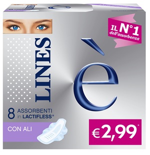 LINES E' ALI 8 PEZZI - Angeli Pharm