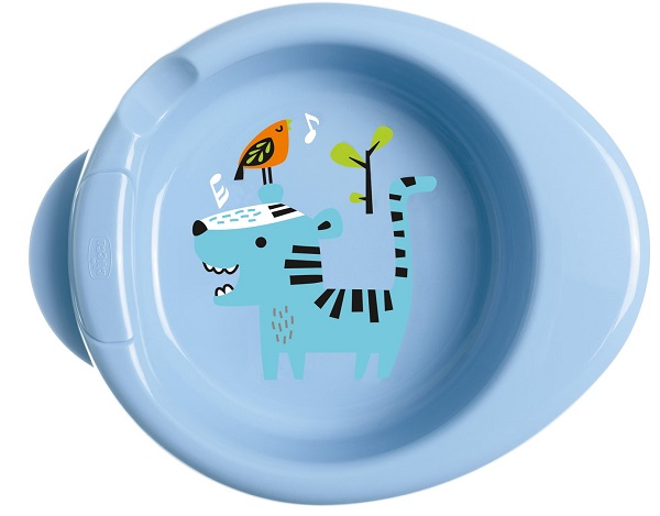 CHICCO PIATTO PAPPACALDA 6 MESI+ AZZURRO - Angeli Pharm