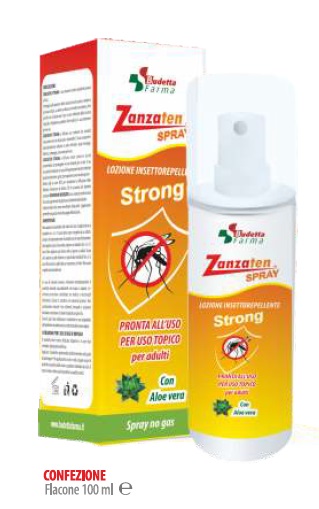 ZANZATEN SPRAY STRONG PREPUNTURA 100 ML - Angeli Pharm