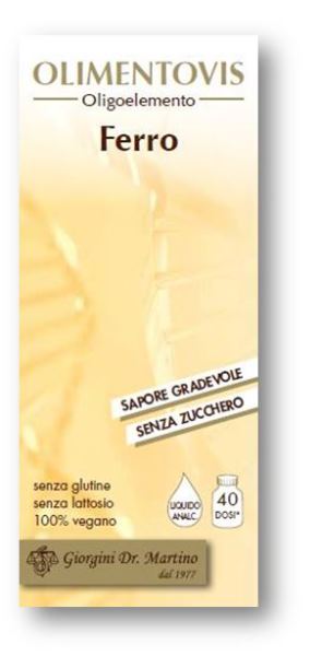 FERRO OLIMENTOVIS 200 ML - Angeli Pharm