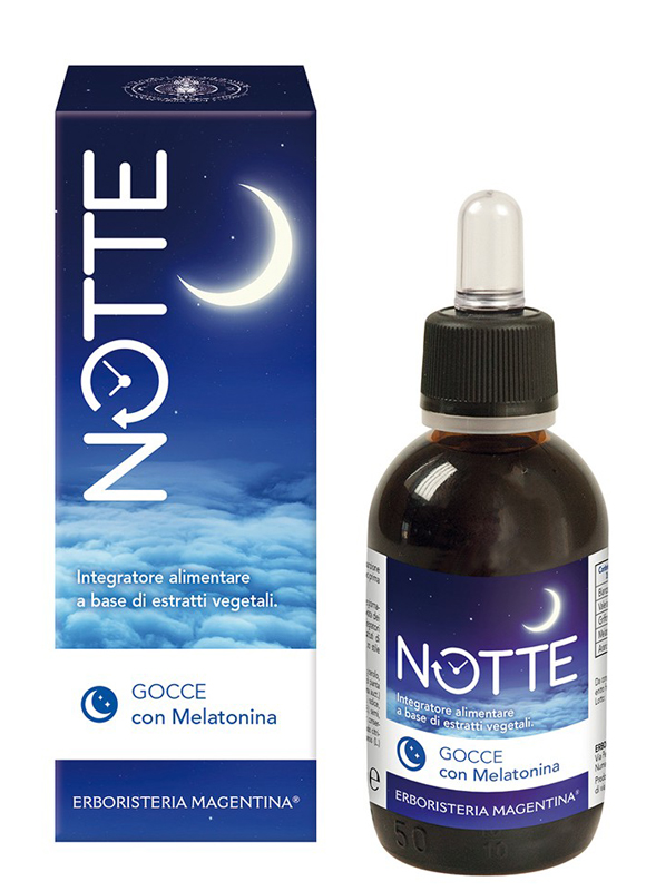 NOTTE MELATONINA GOCCE 50 ML - Angeli Pharm