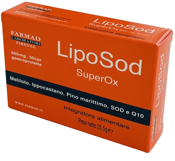 LIPOSOD 850MG 30 COMPRESSE - Angeli Pharm