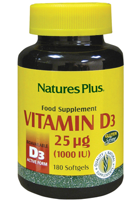 VITAMINA D3 1000 UNITA' INTERNAZIONALE 180 PERLE - Angeli Pharm