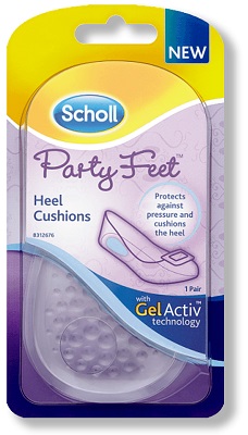 PLANTARE ORTOPEDICO SCHOLL PARTY FEET GEL ACTIVE TALLONE - Angeli Pharm