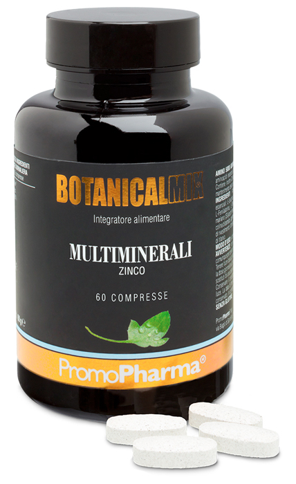 MULTIMINERAL ZINCO BOTANICAL MIX 60 COMPRESSE - Angeli Pharm