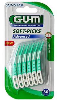 GUM SOFTPICKS ADVANCE SCOVOLINO SMALL GOMMA 30 PEZZI - Angeli Pharm