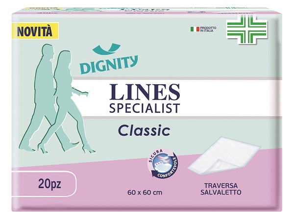 TRAVERSA LINES SPECIALIST CLASSIC TRAVERSA 60 X 60 CM 20 PEZZI - Angeli Pharm
