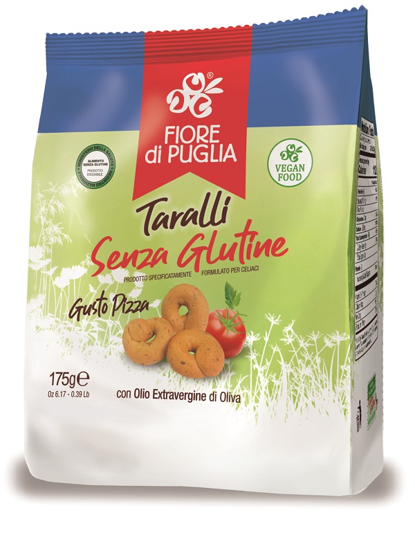 FIORE DI PUGLIA TARALLI PIZZA 175 G - Angeli Pharm