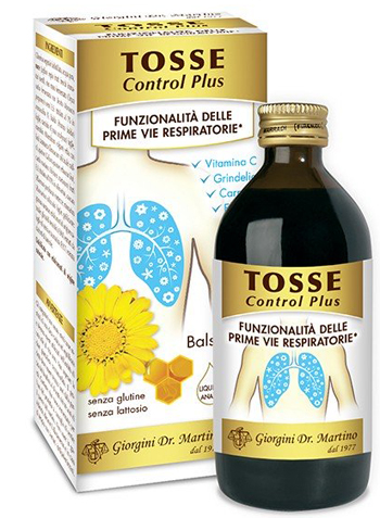 TOSSE CONTROL PLUS 200 ML LIQUIDO ANALCOLICO - Angeli Pharm