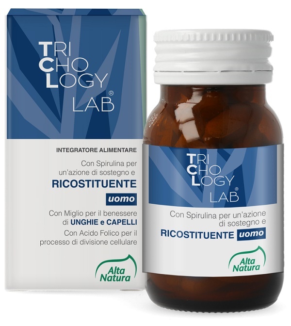 TRICHOLOGY LAB 50 COMPRESSE UOMO ANTICADUTA - Angeli Pharm