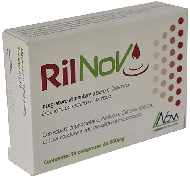 RILNOV 24 COMPRESSE 800 MG - Angeli Pharm