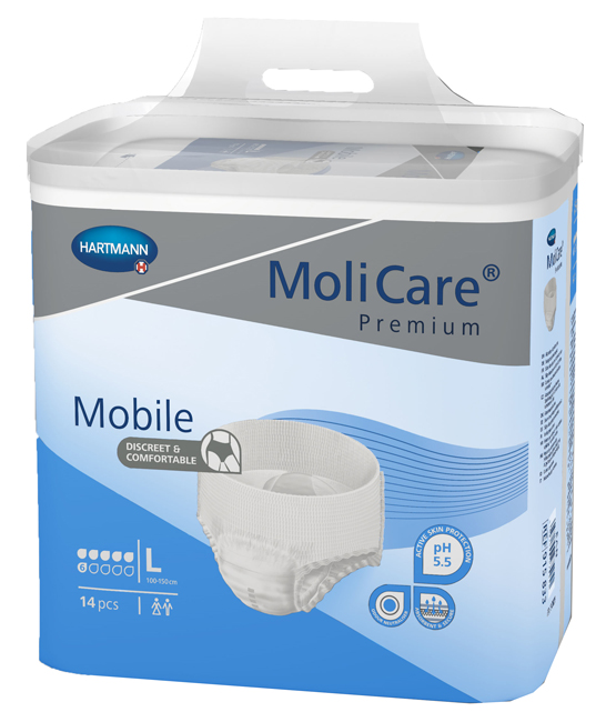 PANNOLINO PULL UP GIORNO MOLICARE MOBILE 6 GOCCE L 14 PEZZI CON IVA AL 22% - Angeli Pharm