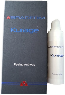 KURAGE CREMA ANTIAGE ESFOLIANTE 30 ML BRADERM - Angeli Pharm