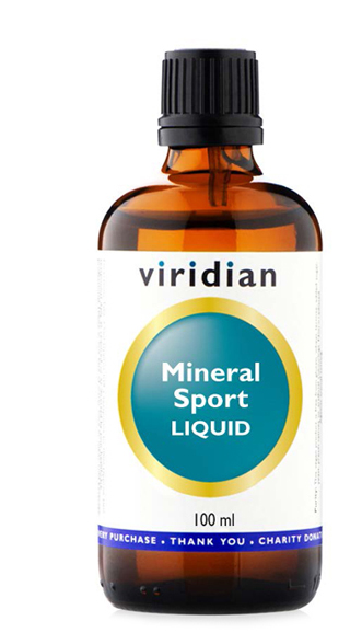 VIRIDIAN MINERAL SPORT LIQUID SPORT MIX MINERALI 100ML - Angeli Pharm