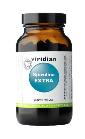 VIRIDIAN SPIRULINA EXTRA 60TAV - Angeli Pharm