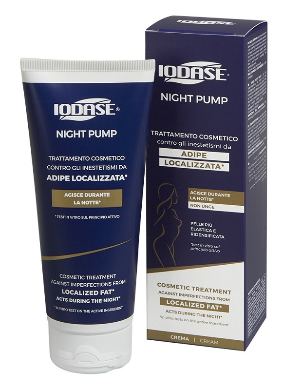IODASE NIGHT PUMP TRATTAMENTO NOTTE ADIPE LOCALIZZATA 200 ML - Angeli Pharm