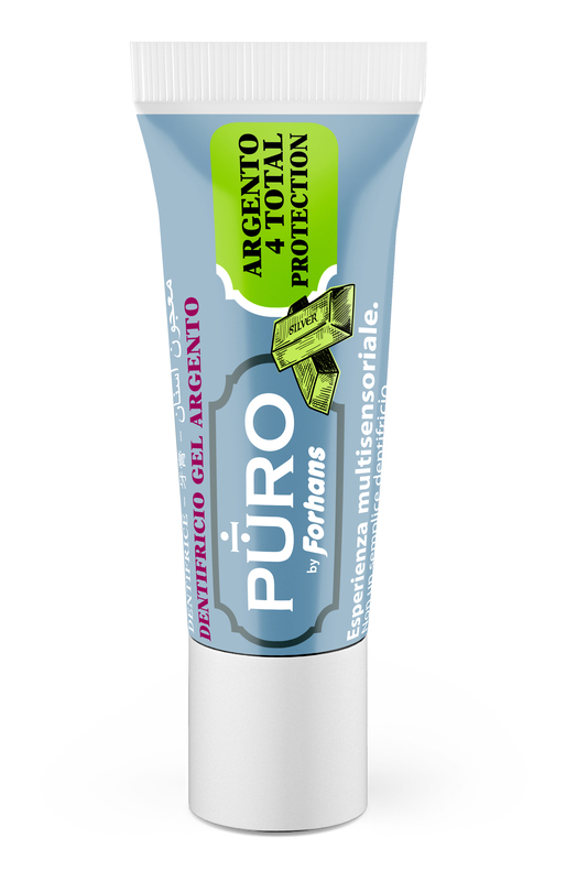 DENTIFRICIO SILVER 4 WHITE FORHANS 12 ML - Angeli Pharm