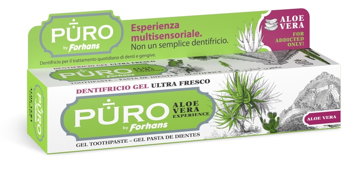 PURO DENTIFRICIO ALOE VERA 75 ML - Angeli Pharm