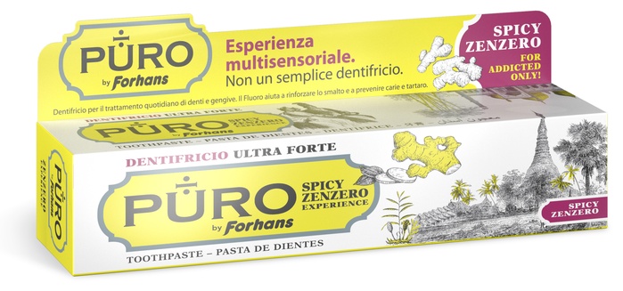 DENTIFRICIO PURO SPICY ZENZERO 75 ML - Angeli Pharm