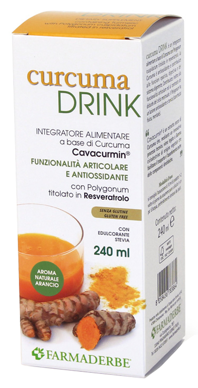 CURCUMA DRINK 240 ML - Angeli Pharm