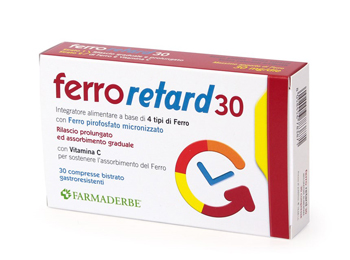 FERRO RETARD 30 COMPRESSE - Angeli Pharm
