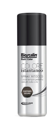 BIOSCALIN NUTRICOLOR SPRAY COLORE ISTANTANEO CASTANO SCURO 75 ML - Angeli Pharm