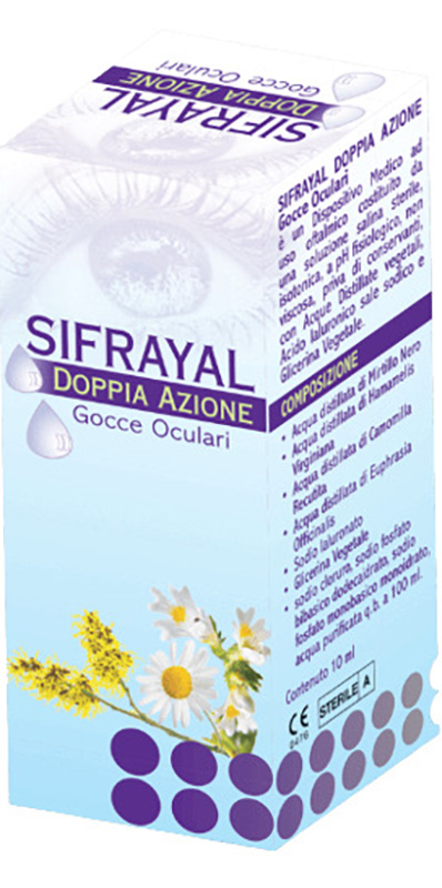 SIFRAYAL DOPPIA AZIONE GOCCE OCULARI 10 ML - Angeli Pharm