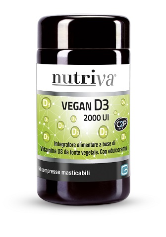 NUTRIVA VEGAN D3 60 COMPRESSE 2000 UI - Angeli Pharm
