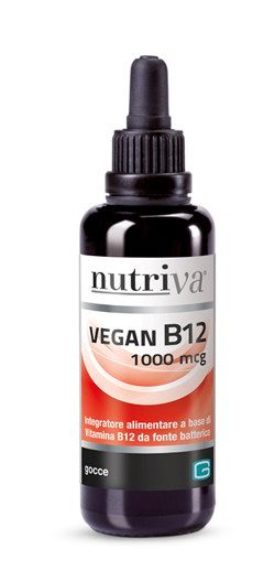 NUTRIVA VEGAN B12 LIQUIDO 1000MCG - Angeli Pharm