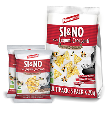 BIO SI & NO LEGUMI CROCCANTI 5 X 20 G - Angeli Pharm