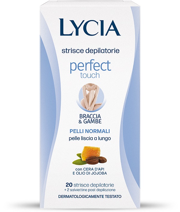 LYCIA 20 STRISCE BRACCIA E GAMBE PERF 12 PEZZI - Angeli Pharm
